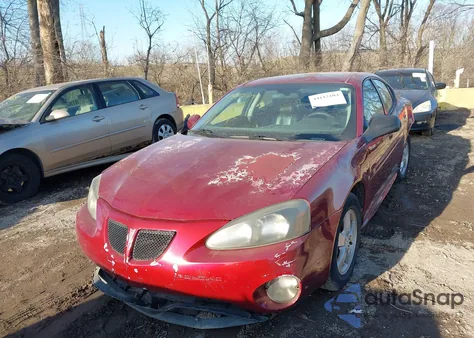 2008 Pontiac Grand Prix z USA, uszkodzony, nr VIN 2G2WP552481123690